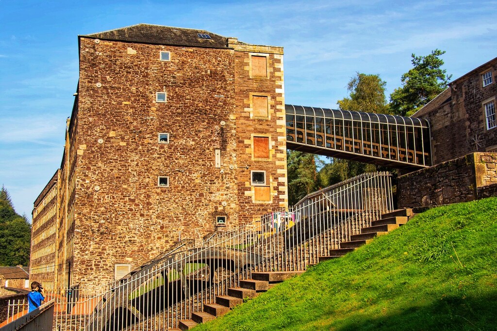 Mill 1 at the World Heritage Site, New Lanark. by billdavidson