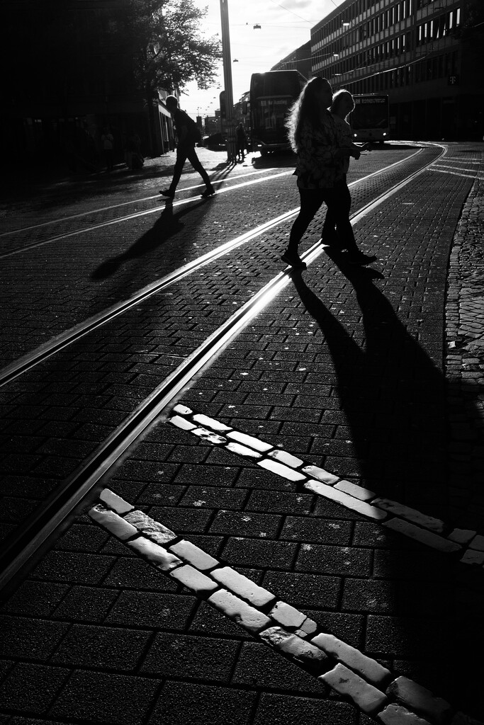 Shadows Crossing by vincent24