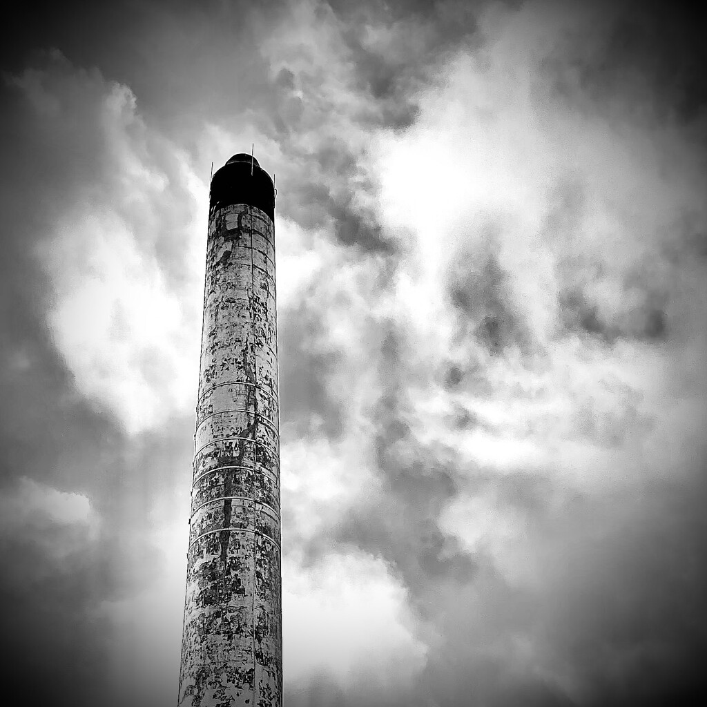 Smokestack In The Sky by rickaubin