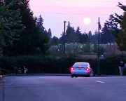 6th Sep 2024 - Scene of the road at sunset