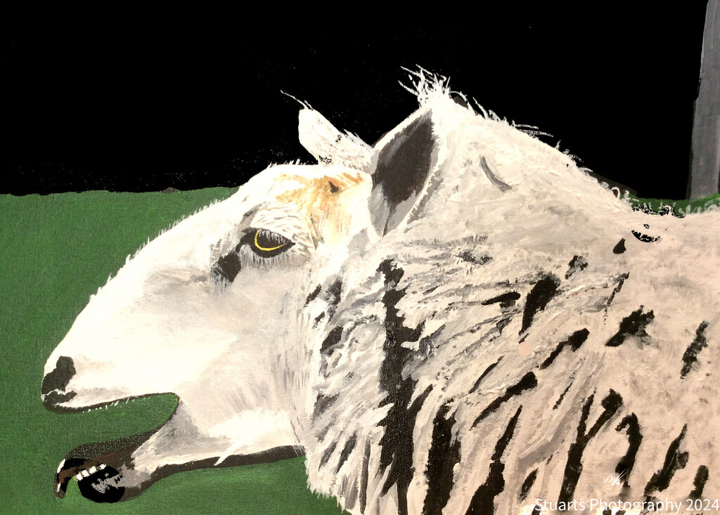 Sheep (painting) by stuart46