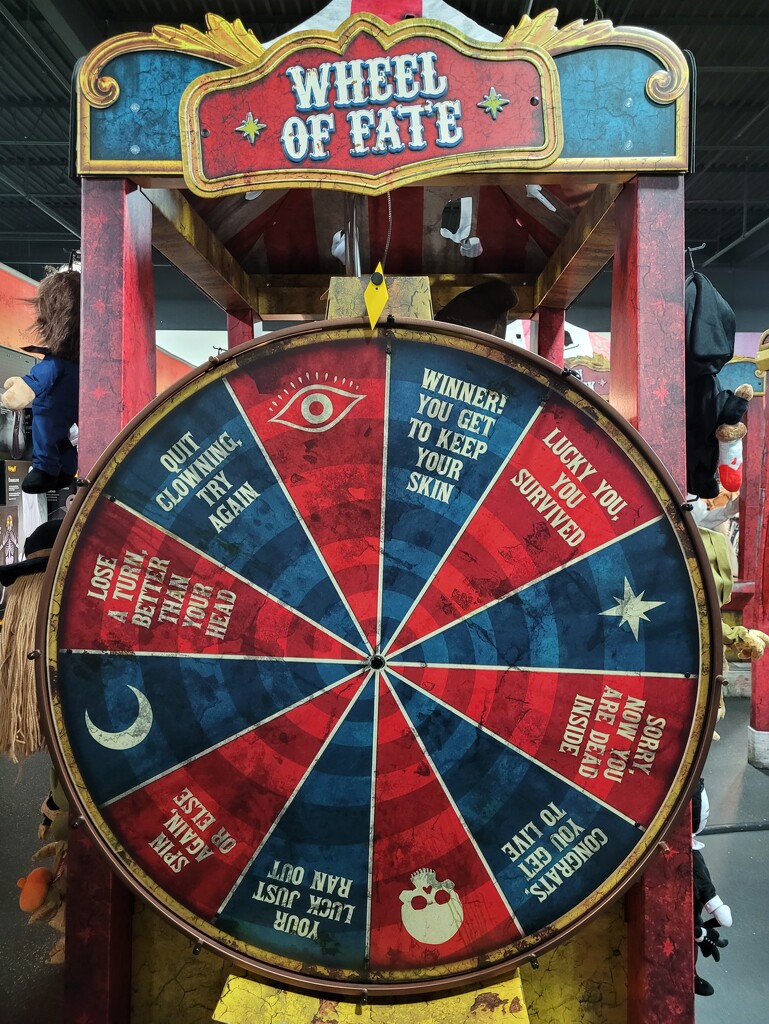 Wheel of fate by scoobylou