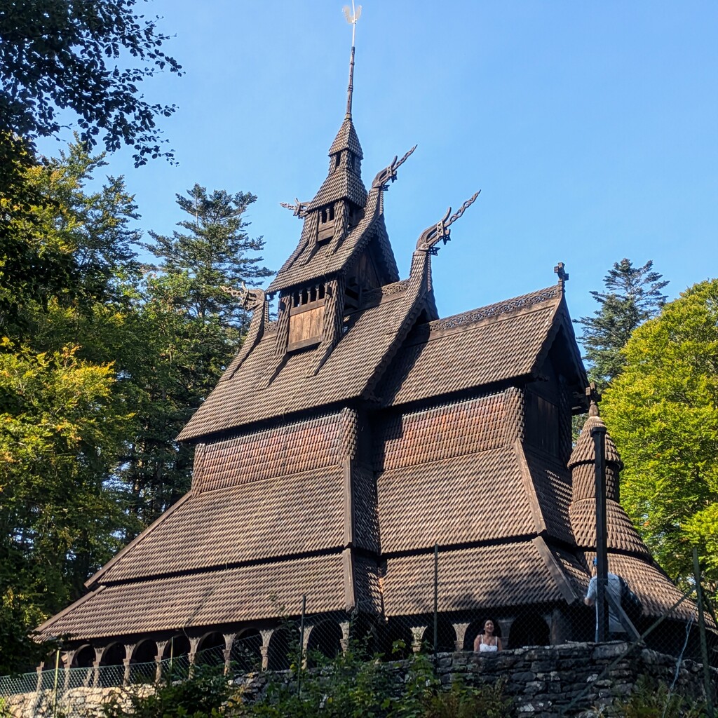 Fantoft Stave church  by zilli