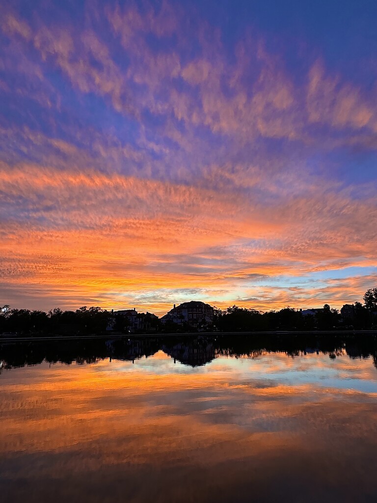 Colonial Lake Sunset 1 by congaree