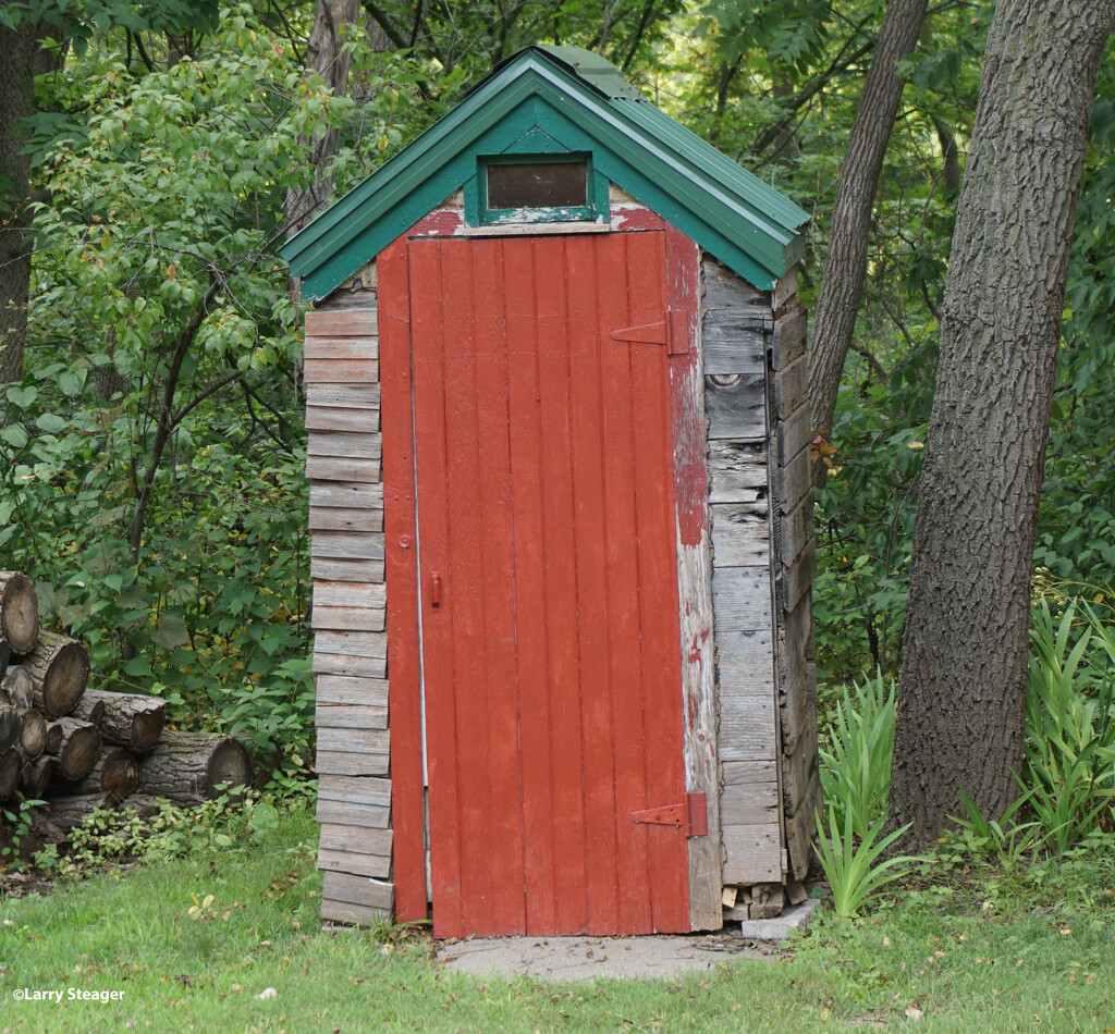 Far out outhouse by larrysphotos