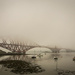 Forth Bridge in the fog