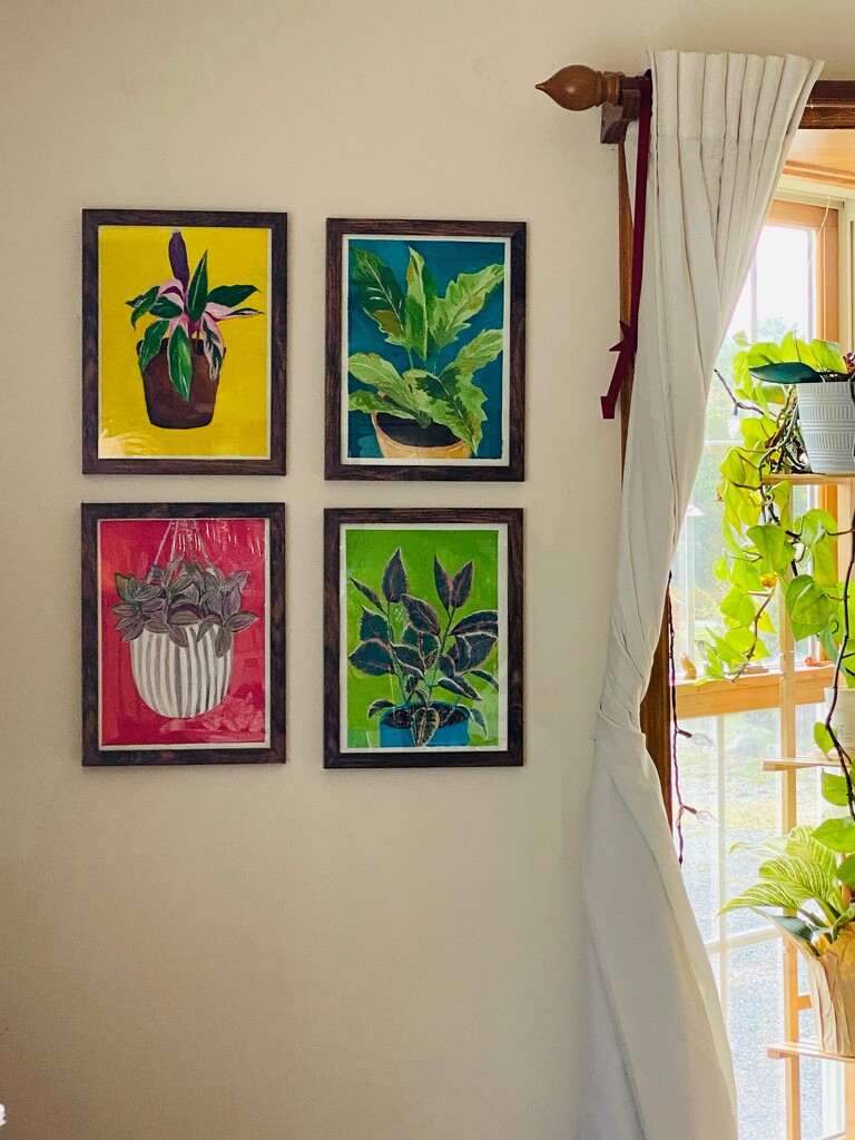 Gouache Plant Paintings by mtb24