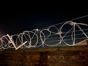 9th Sep 2024 - Light painting (or just barbed wire)