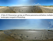 11th Sep 2024 - Comparison between an iPhone and Photoshop Panoramas