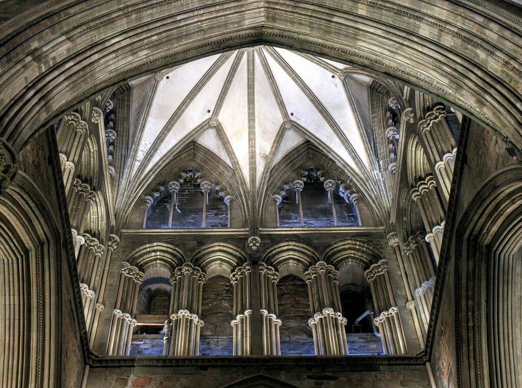 Inside Nidaros cathedral  by zilli