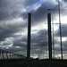 Early morning crossing the Bolte Bridge 