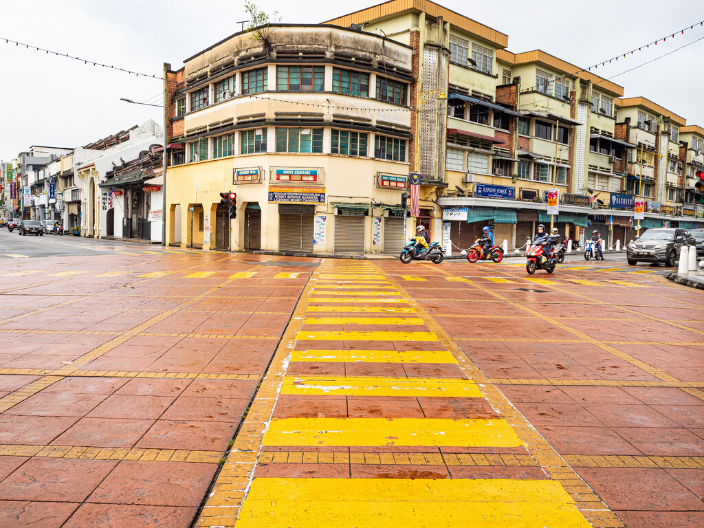 Early Morning Chulia Street Crossings by ianjb21