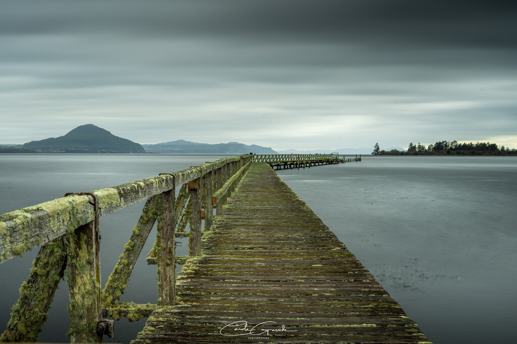 Tokaanu Wharf by yorkshirekiwi