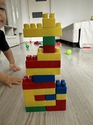 6th Sep 2024 - First tower he built himself 🥹