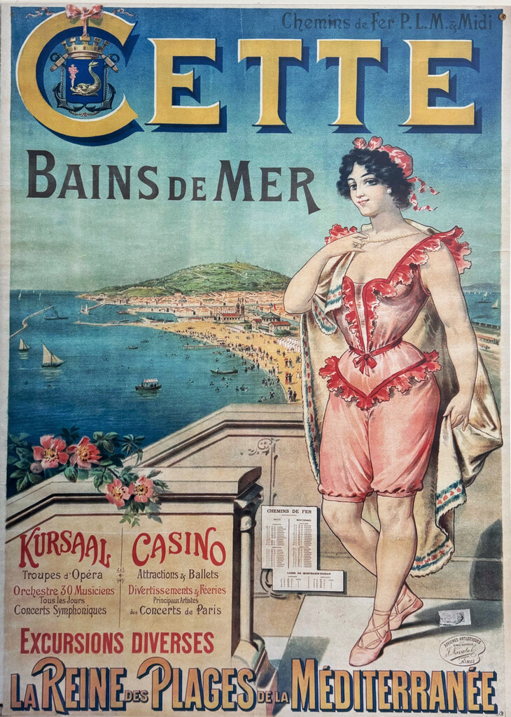 Cette/Sète advertising.  by cocobella