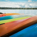 Kayaks Lined Up