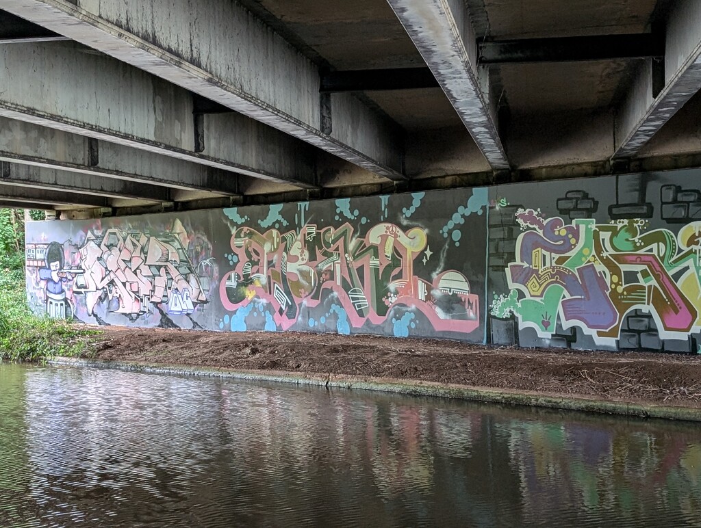 UNDER THE A449. by derekskinner