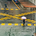 Komtar crossings in the rain