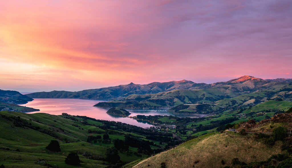 Morning at Akaroa by yaorenliu