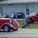 Watching the parade of old cars -- The Cruz-In