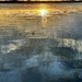 Marsh sunset at high tide by congaree