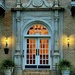 Ornate apartment building entrance, Charleston historic district