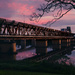 Grafton bridge at sunset