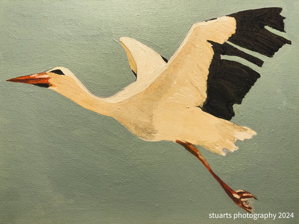 The Stork (painting) by stuart46