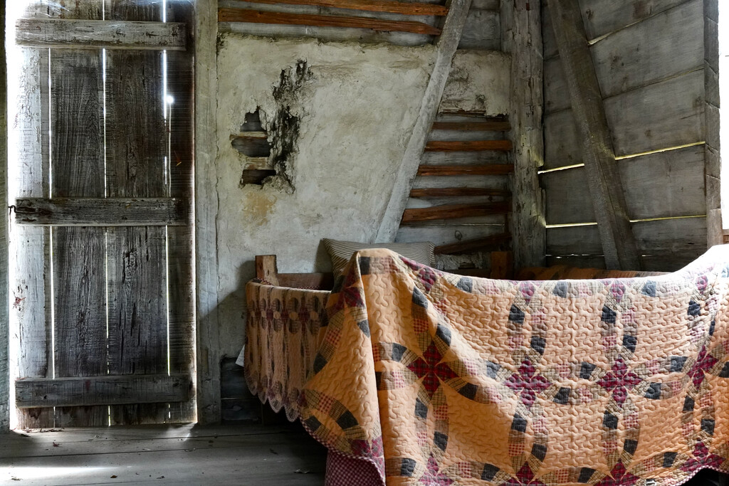 Interior, slave cabin by eudora