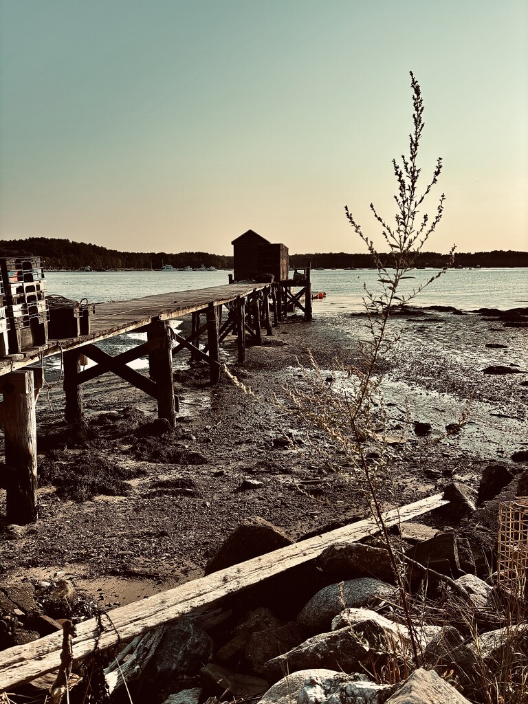 Sundown At The Pier by rickaubin