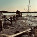 Sundown At The Pier by rickaubin