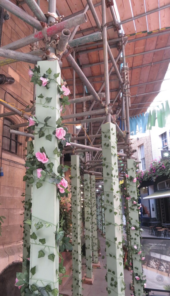 Decorated scaffolding by felicityms