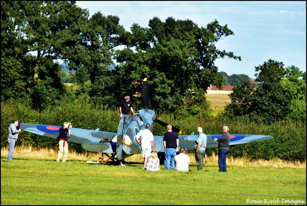 A plane at Shuttleworth by rosiekind