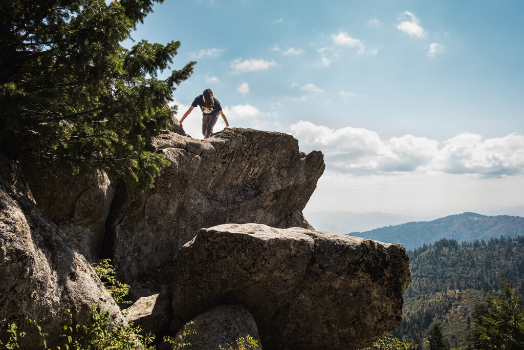 Climbing on Rocks by tina_mac