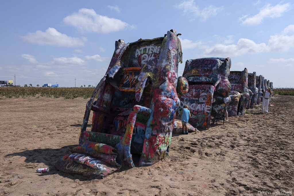 Cadillac Ranch by rhoing