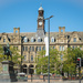 The Old General Post Office and Black Prince Statue, Square, Leeds.