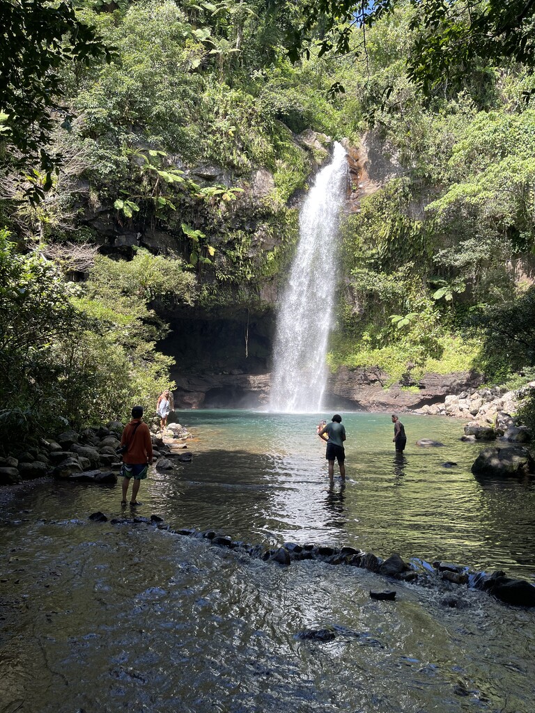 Taveuni Waterfall by carolinesdreams