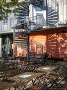 18th Sep 2024 - Light and shadow and a spiral stair case