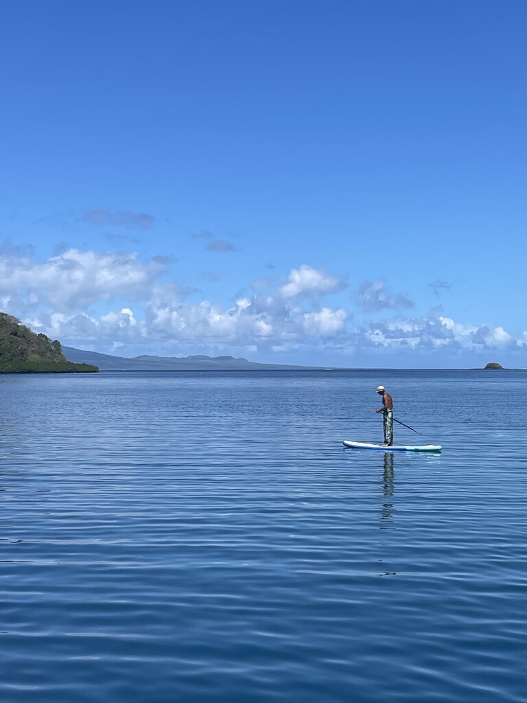 Paddle boarding.  by carolinesdreams