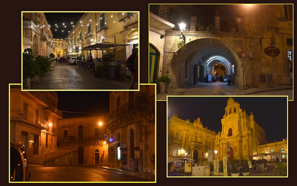 RAGUSA AT NIGHT by sangwann