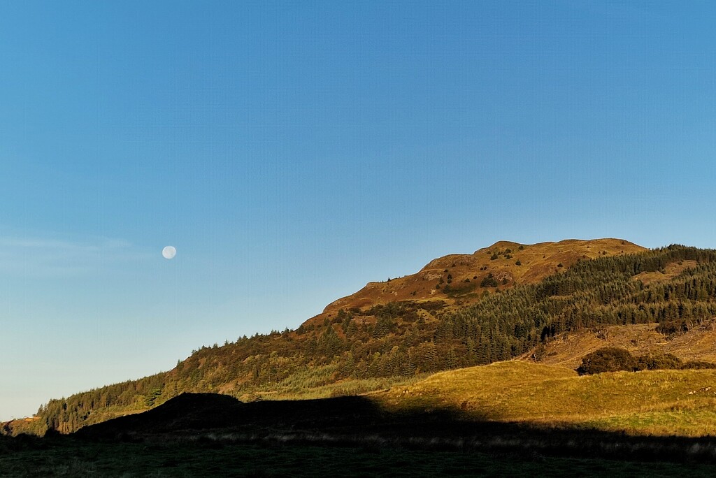 moon and shadow by christophercox