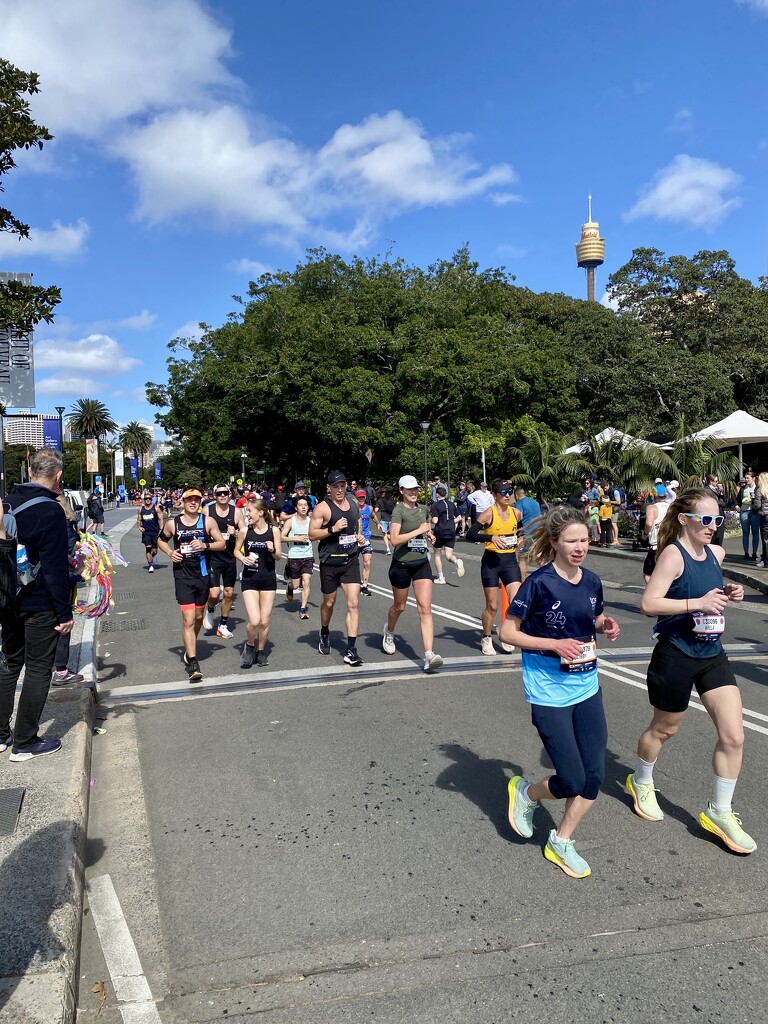 Only just over 4km to go in the 42.2km Sydney Marathon.  by johnfalconer