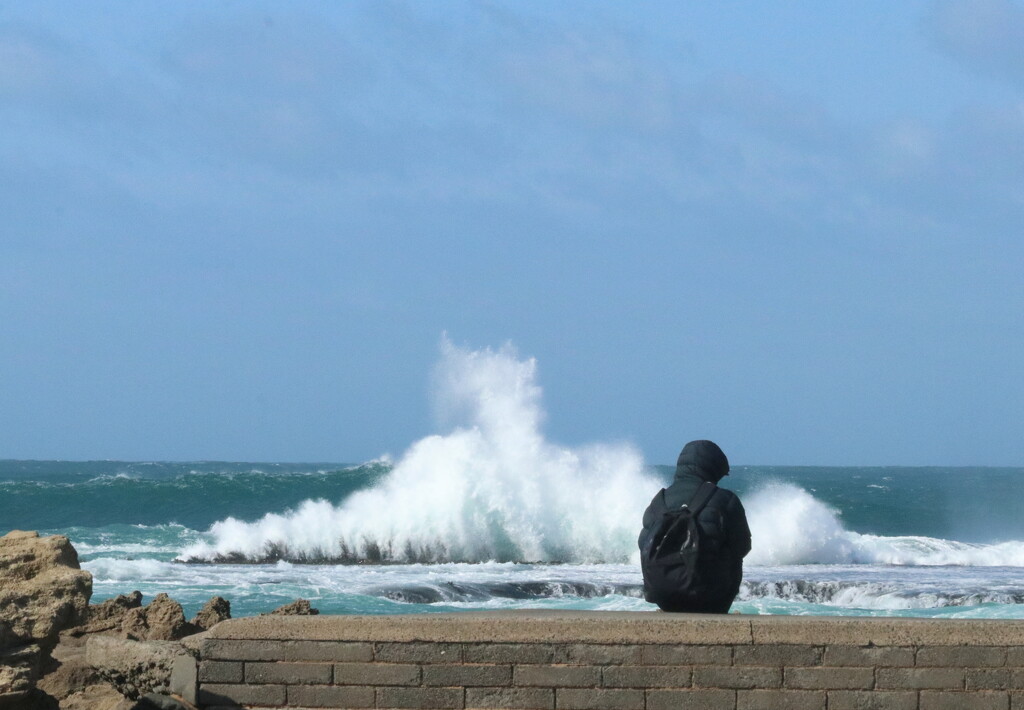 Watching the waves go by by gilbertwood