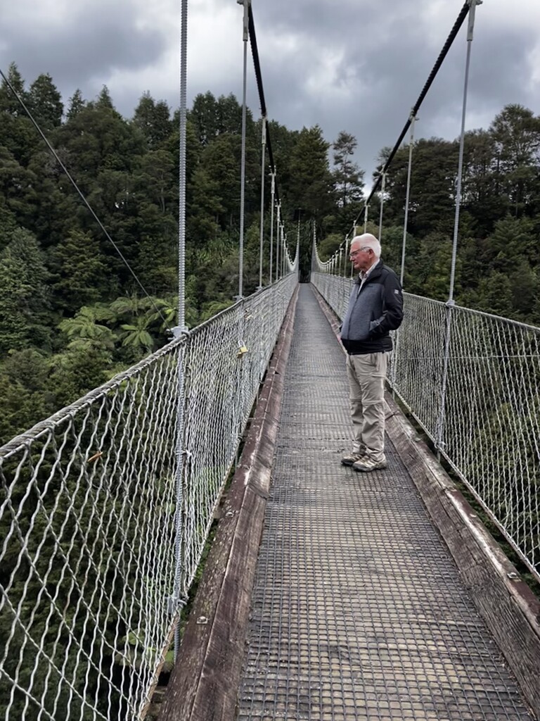 Arapuni swing bridge by dide