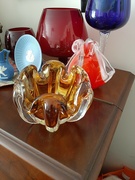 20th Sep 2024 - Amber Carnival Glass