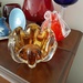 Amber Carnival Glass