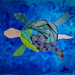 Iris folding: turtle