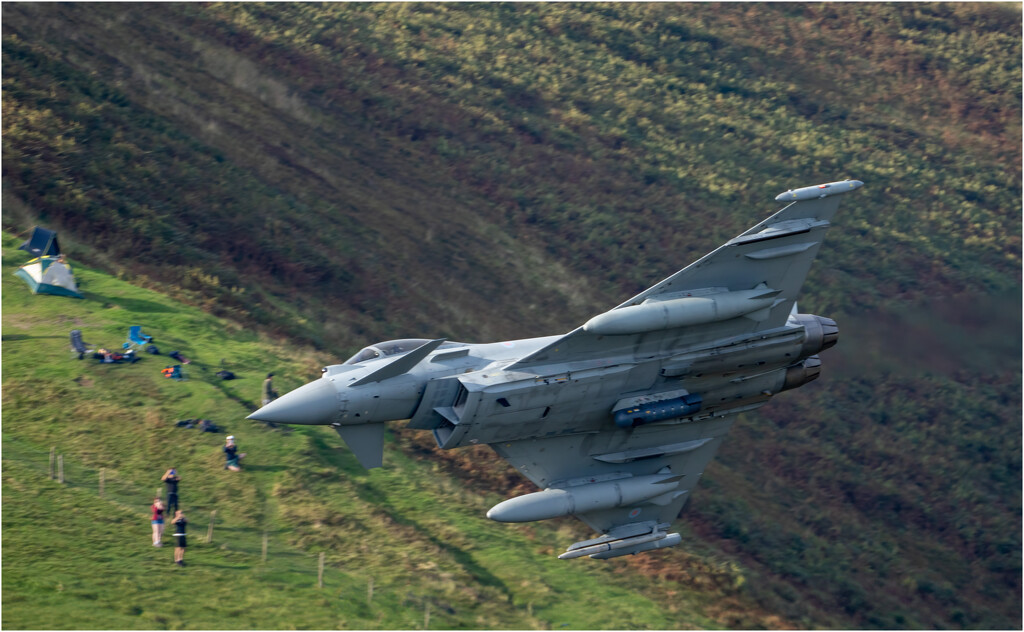 Typhoon through the Mach Loop by clifford