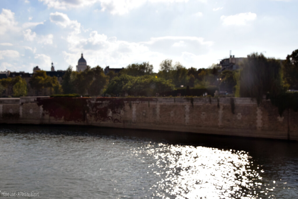 Pantheon and Seine by parisouailleurs