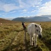 Cycling in to Culra Bothy